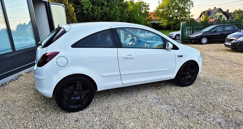 Opel Corsa cena 9999 przebieg: 214000, rok produkcji 2008 z Knyszyn małe 596